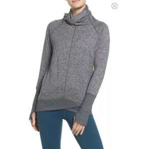 ZELLA Gwen Cozy Heather Cowl Neck Pullover Jacket
